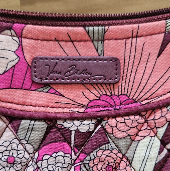 💋Final💋 Vera Bradley Little Crossbody Bag Small Purse Floral Bohemian Blooms - Picture 3 of 7